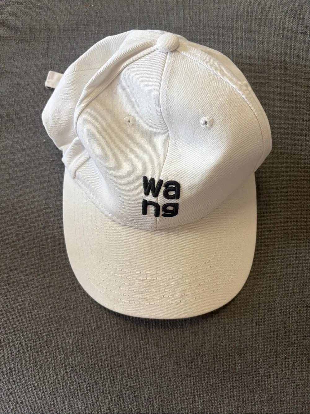 White baseball cap